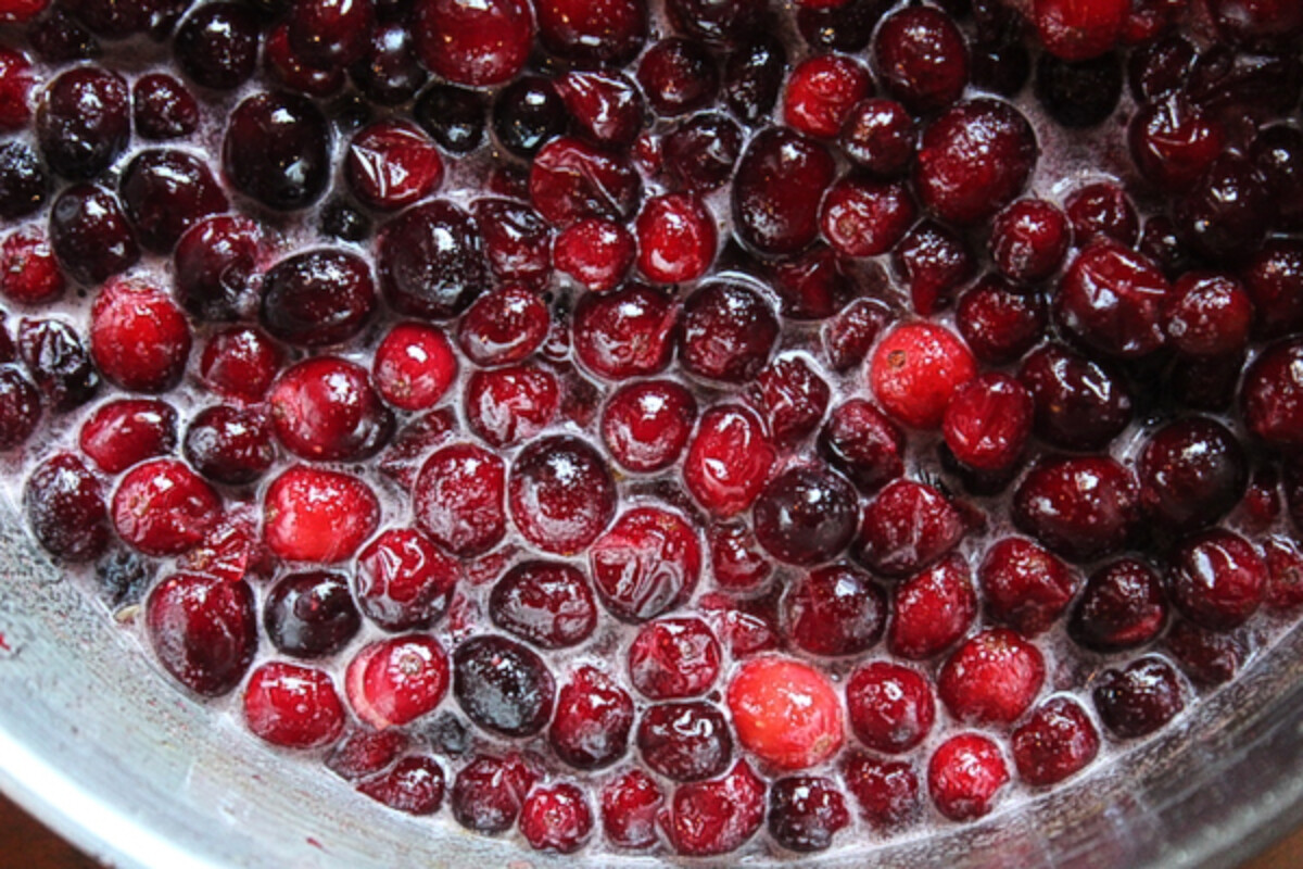 Cranberries Popping
