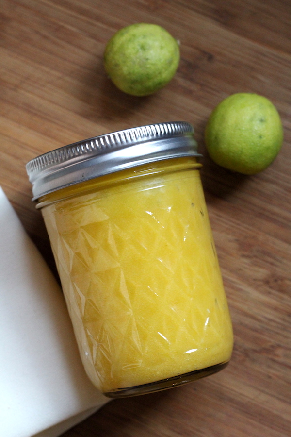 Canning Key Lime Curd