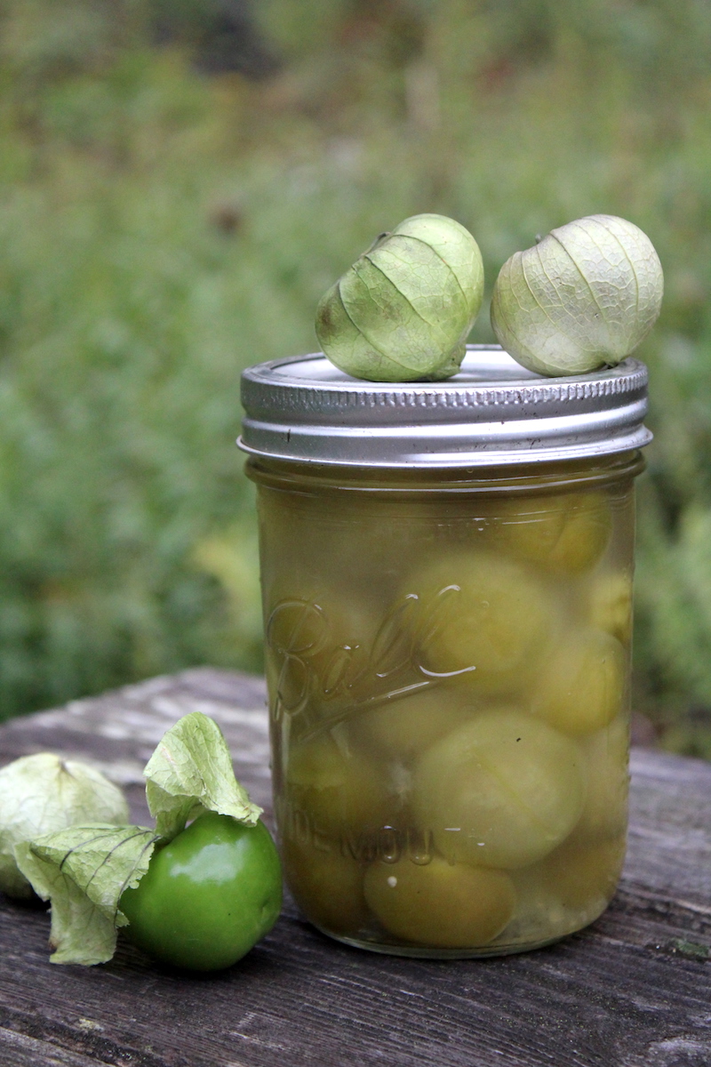 Canning Tomatillos Homemade Whole Canned Tomatillos
