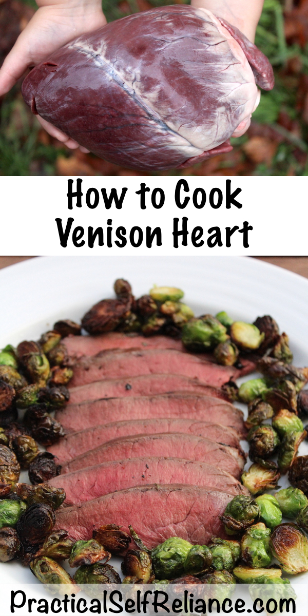 How to Cook Venison Heart ~ Wild Game Recipes for Deer Heart #venison #recipes #wildgame #deer #heart #nosetotail #howtocook #survival #preparedness #hunter #hunting #homesteading