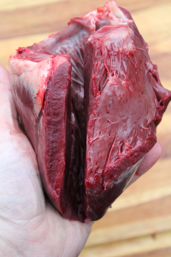 Opening Deer Heart Like a Book