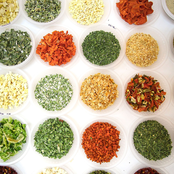 Dehydrated Vegetables
