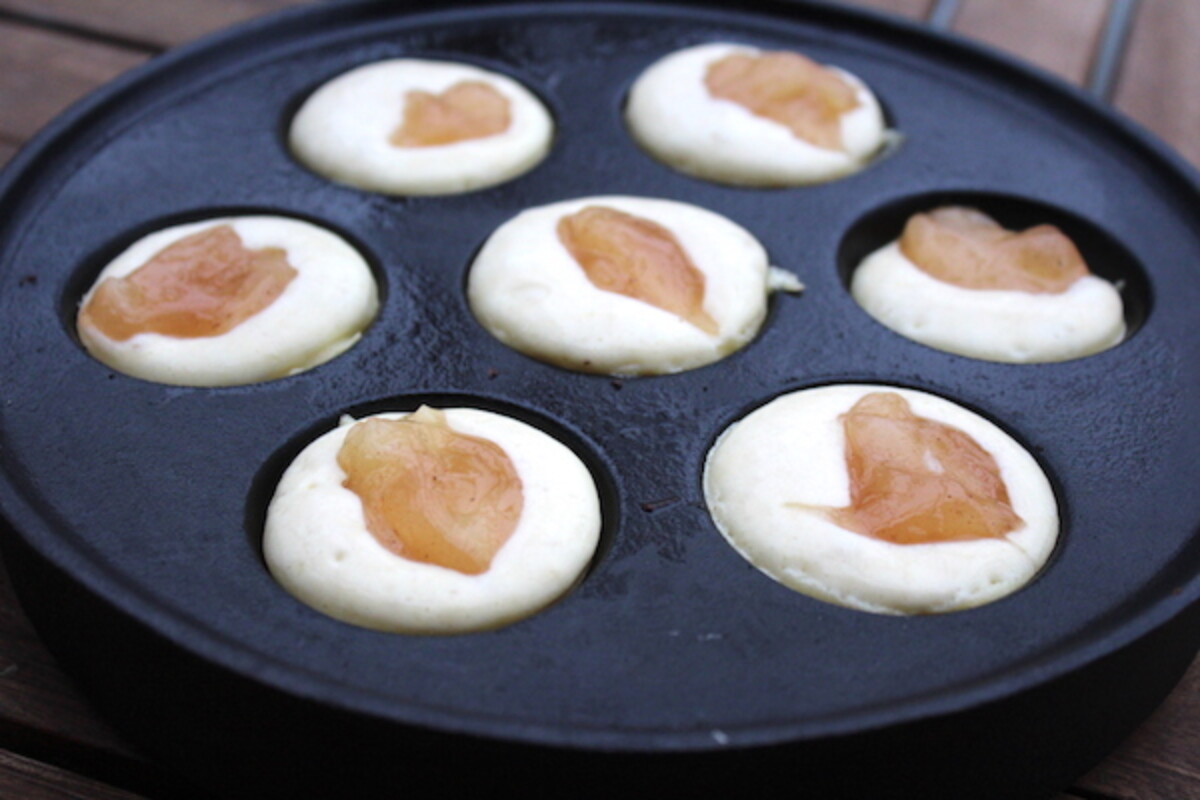 Apple Pie Filled Aebleskiver