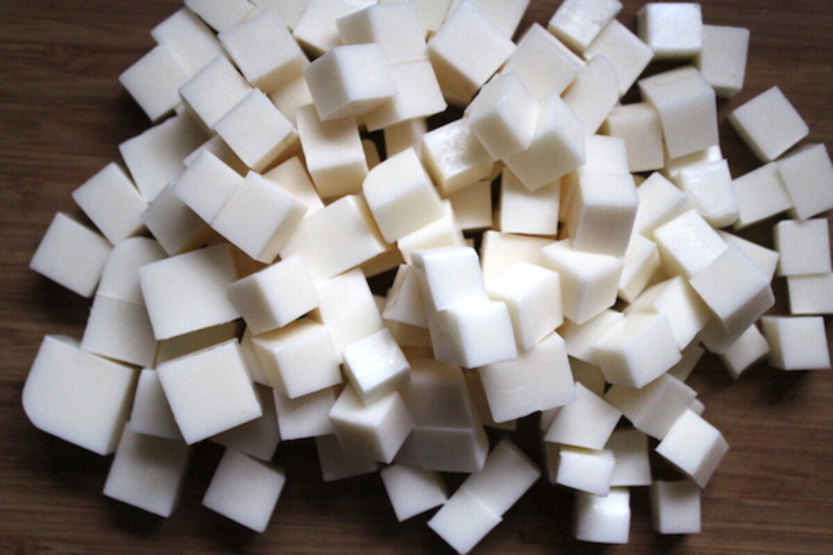 Cut Goats Milk Soap Base