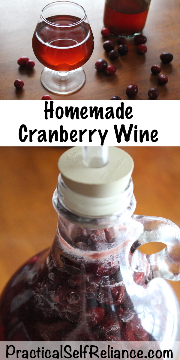Homemade Cranberry Wine — Practical Self Reliance