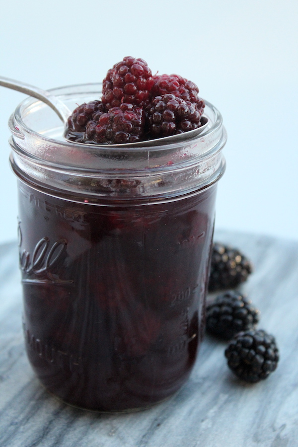 Canning Whole Blackberries
