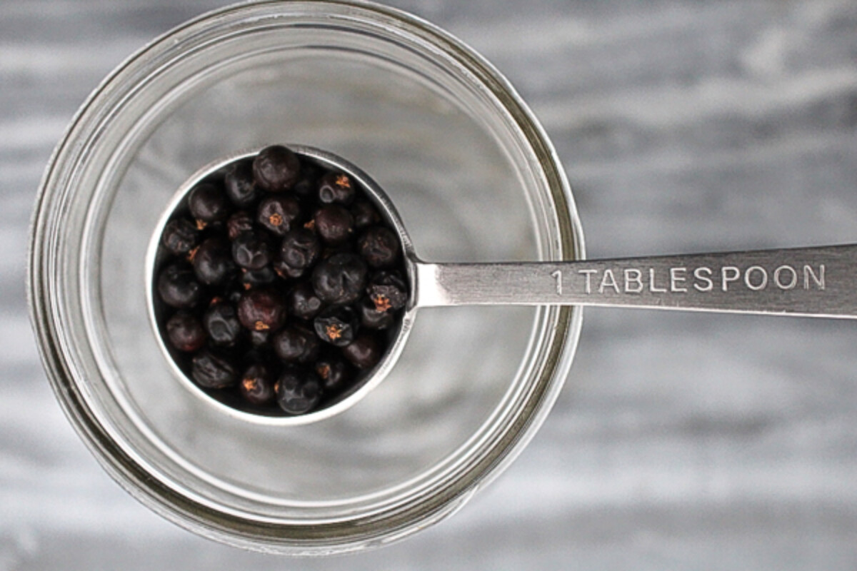 Juniper Berries for Herbal Gin