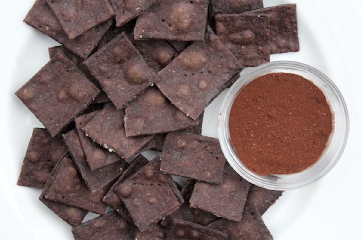 Pine Bark Bread Crackers