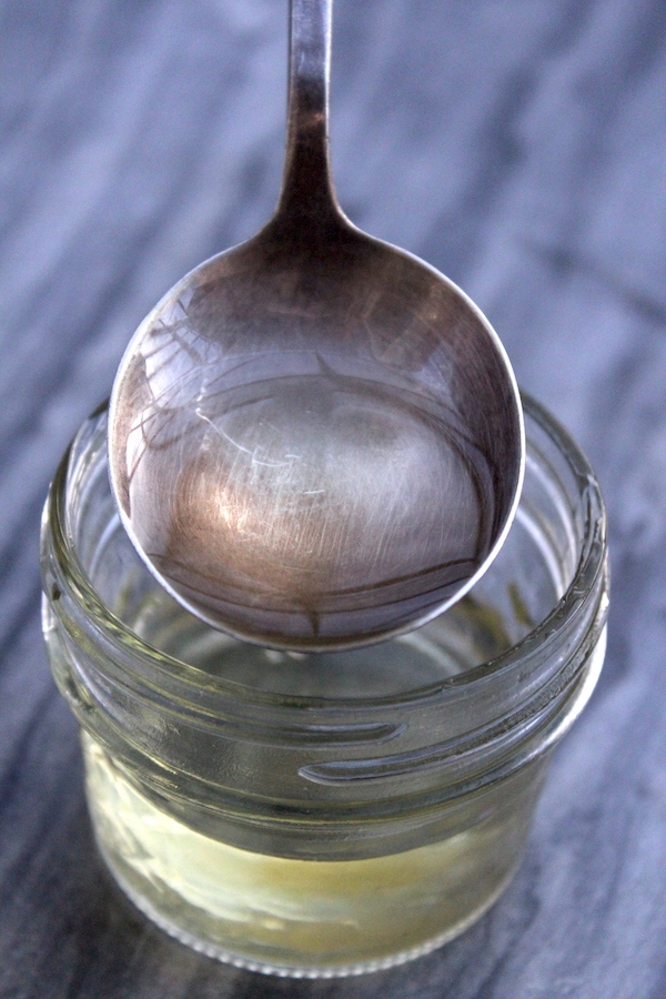 Rendered squirrel lard