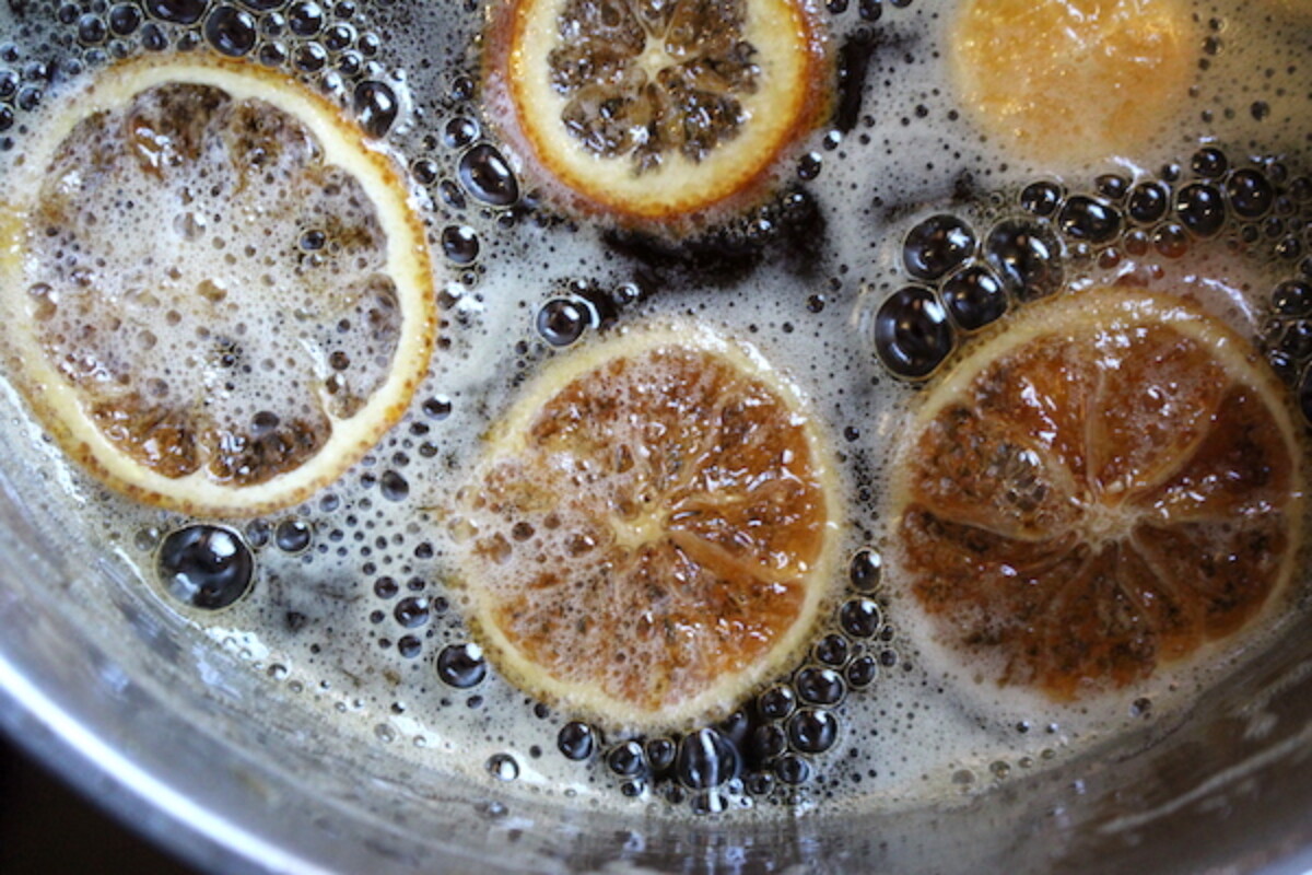 Lemon Raisin Syrup for Parsnip Wine