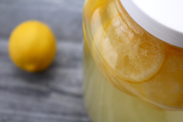 Homemade Lemon Wine