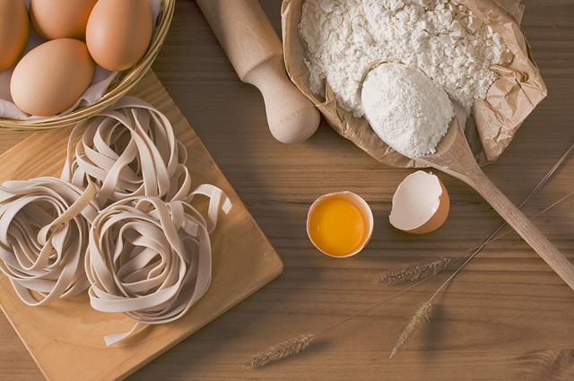 homemade egg pasta