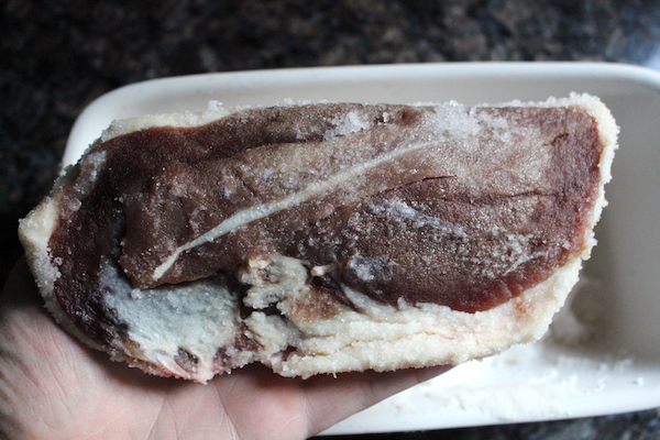 Duck Breast After Salt Cure