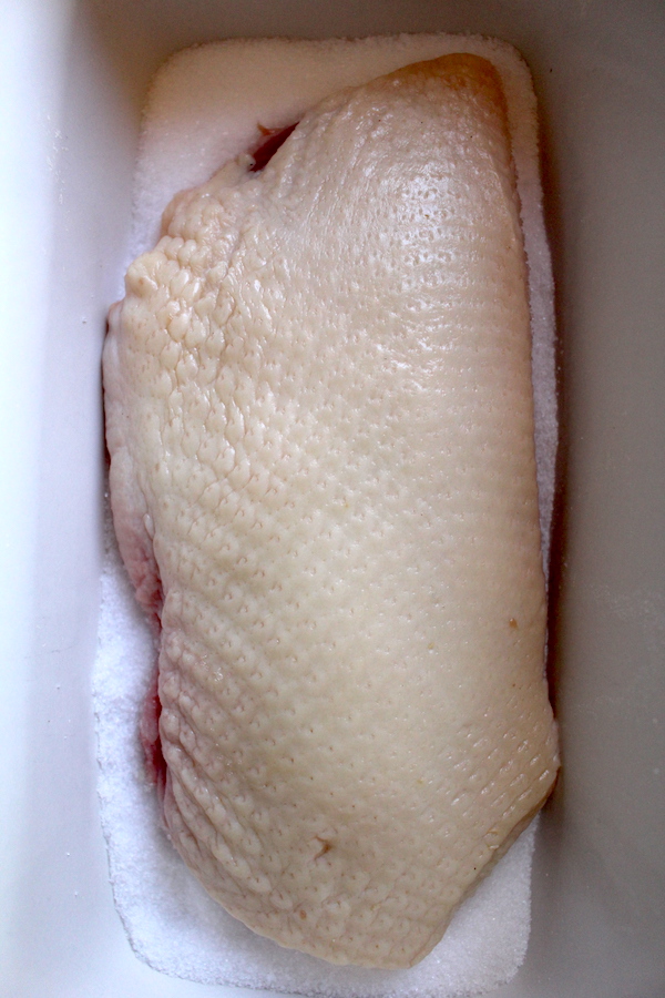 Duck Breast Salt Curing