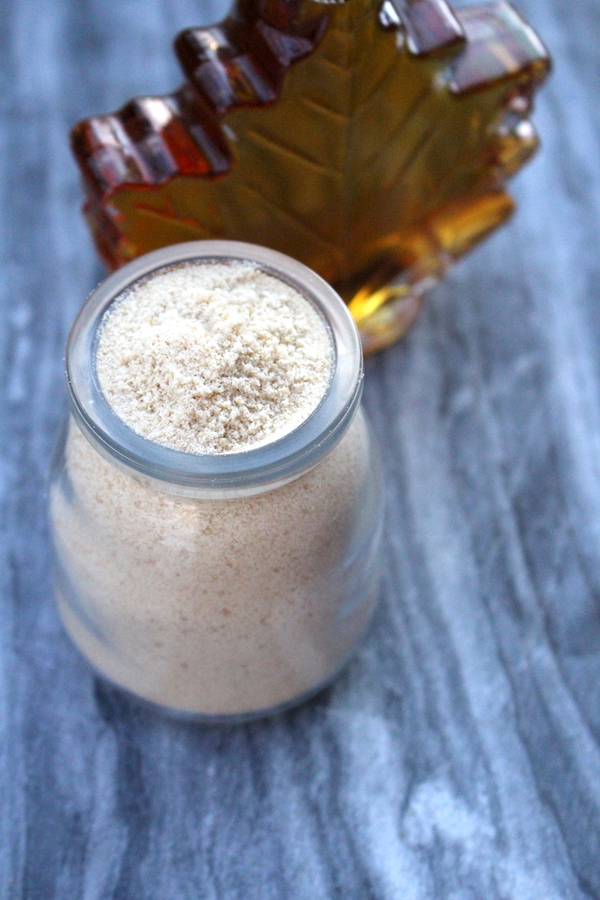 homemade maple sugar