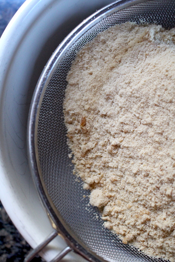 Sifting Maple Sugar