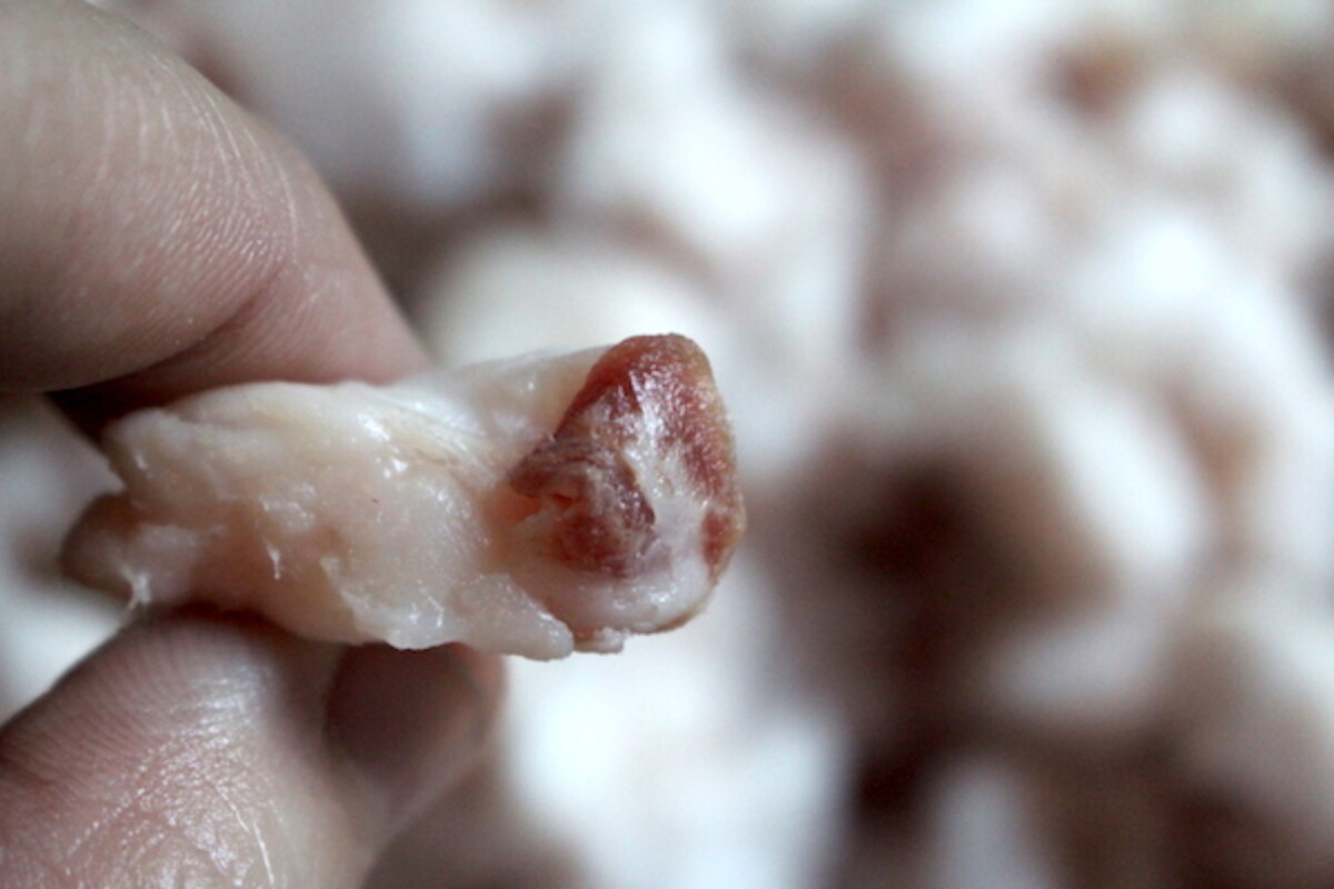 Leaf Lard with Meat Attached