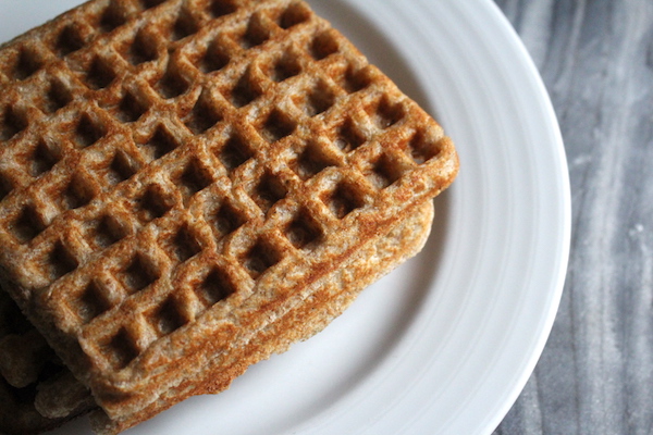 All Rye Sourdough Waffles