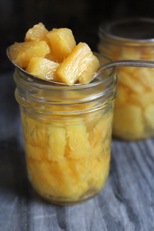 Home Canned Pineapple