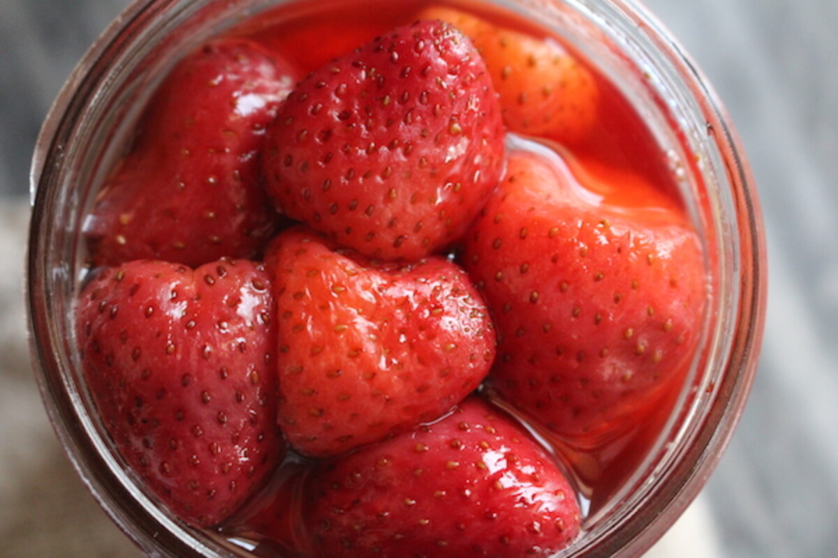 Canning Whole Strawberries