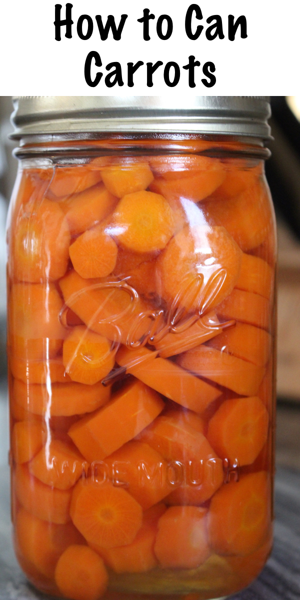 Canning carrots at home is preserves them in the pantry for quick weeknight meals, no root cellar required!