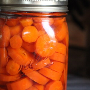 Home Canned Carrots