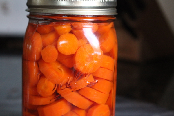 Home Canned Carrots