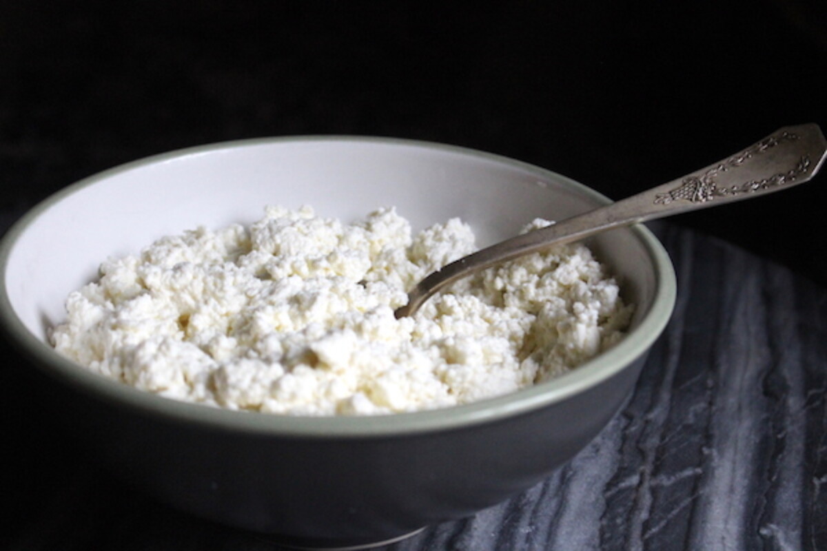 homemade farmers cheese