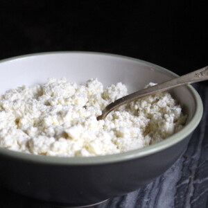 homemade farmers cheese