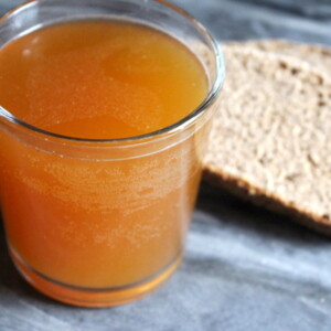 homemade kvass made with a sourdough starter (traditional bread kvass with no added yeast)