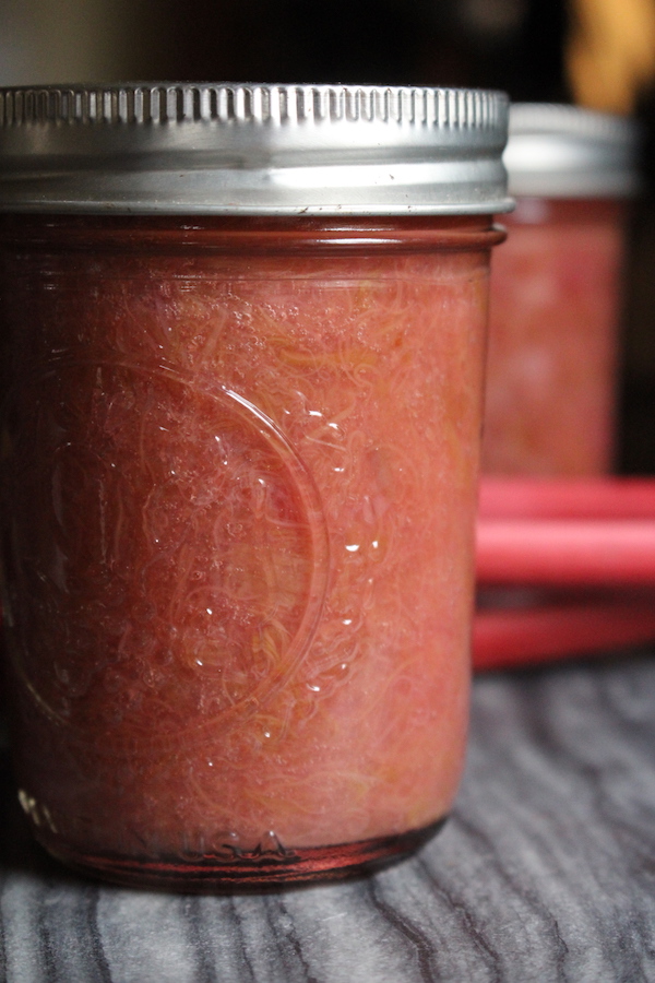 homemade rhubarb jam recipe for canning