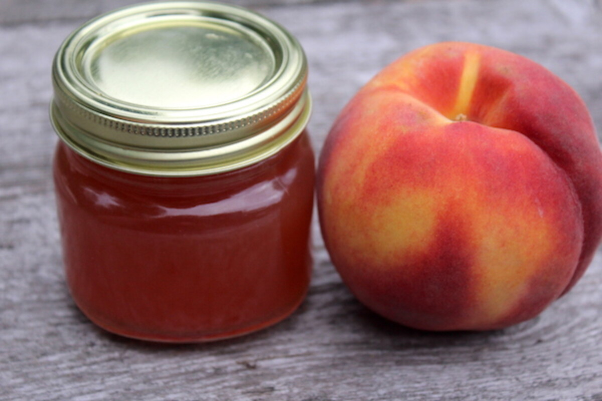 Home Canned Peach Jelly