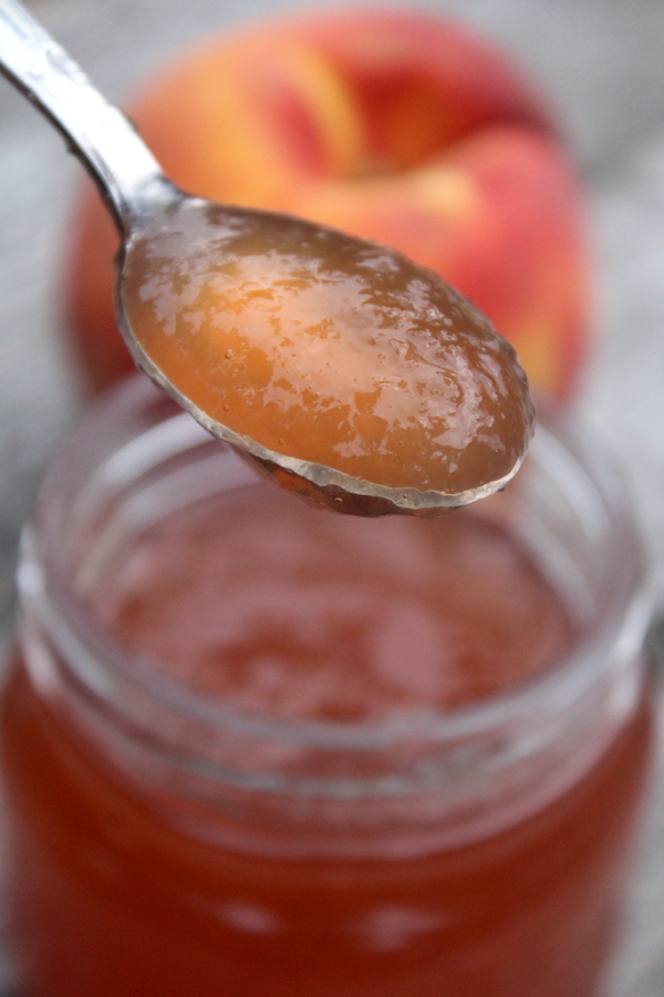 Homemade Peach Jelly ~ Recipe for Canning or Refrigerator/freezer Jelly