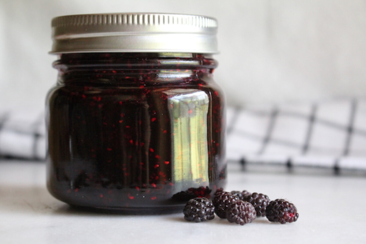 Homemade Black Raspberry Jam