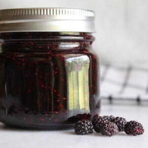 Homemade Black Raspberry Jam