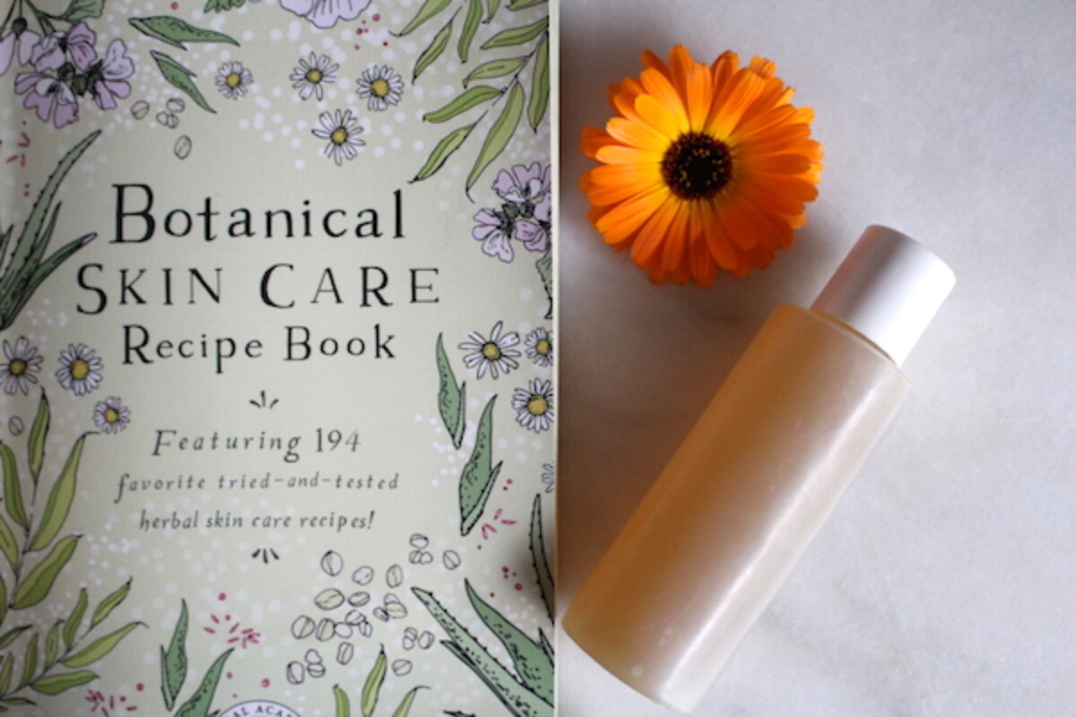 Homemade Herbal Shampoo Recipe from the Botanical Skin Care Course