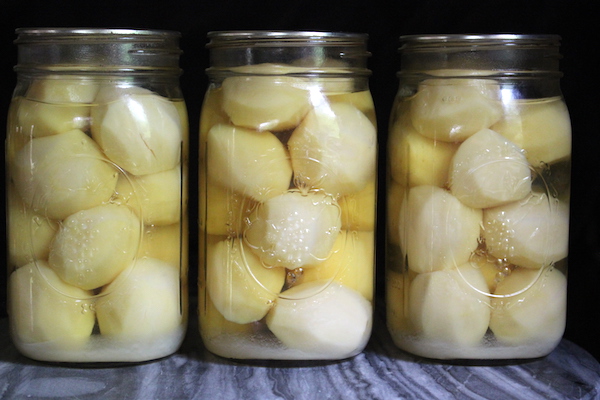 Canning Potatoes at Home