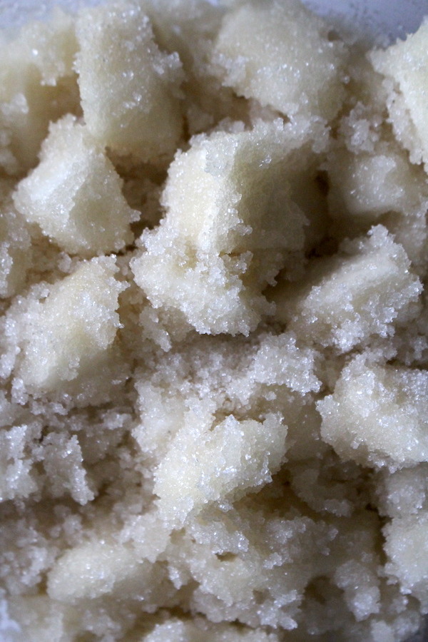 Pear Chunks in Sugar for Pear Jam