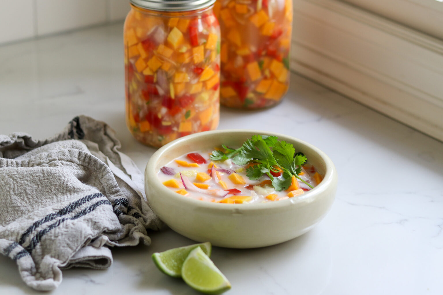 Home Canned Thai Coconut Squash Soup