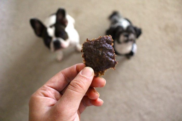 Dehydrated dog treats