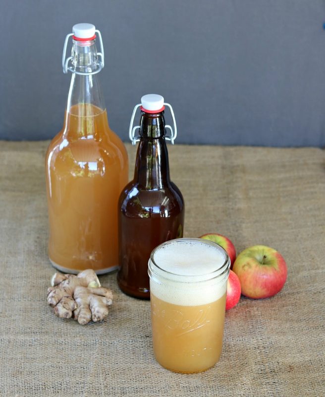Fermented Apple Ginger Beer (Image Courtesy of Grow Forage Cook Ferment)