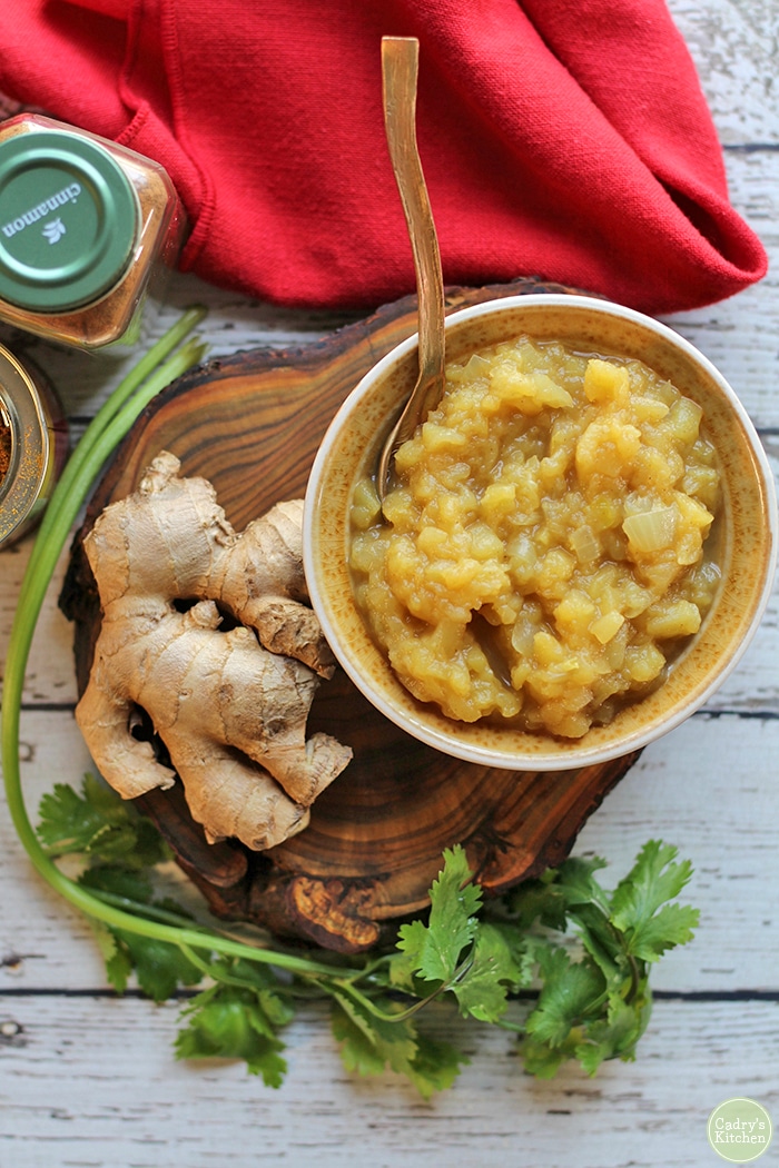 Apple Chutney (Image courtesy of Cadry's Kitchen)