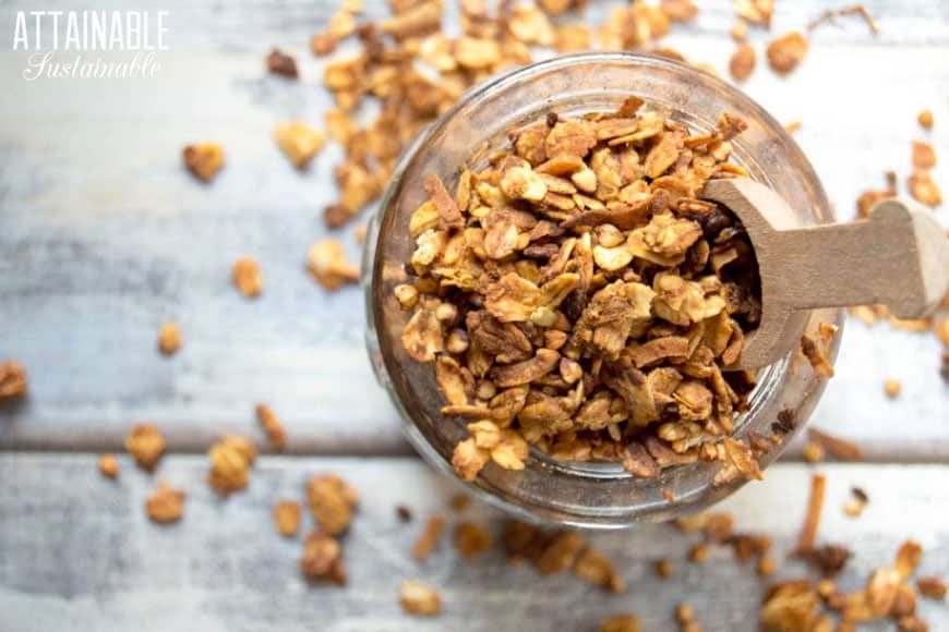 Pumpkin Granola (Image Courtesy of Attainable Sustainable)