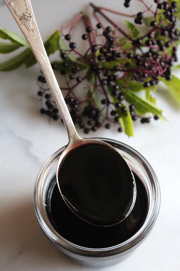 Homemade Elderberry Syrup