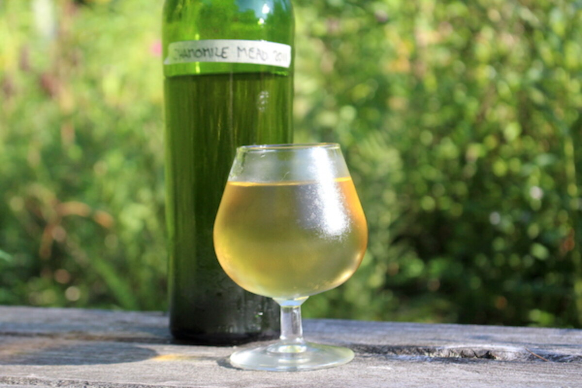 Homemade Chamomile Mead