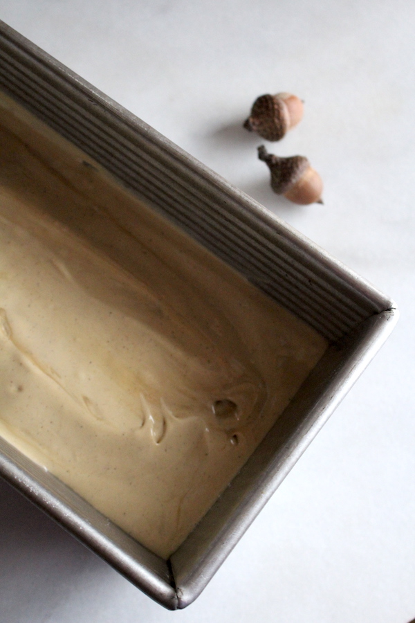 Freezing Acorn Ice Cream