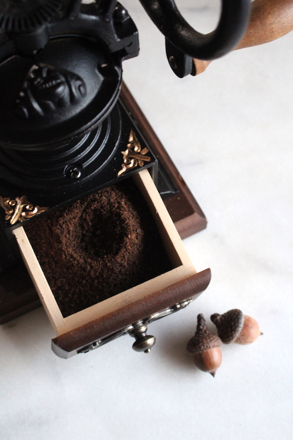 Grinding Acorn Coffee