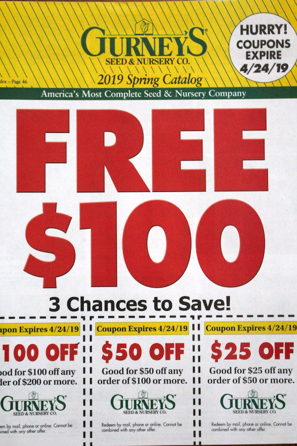 Gurneys Seed Catalog