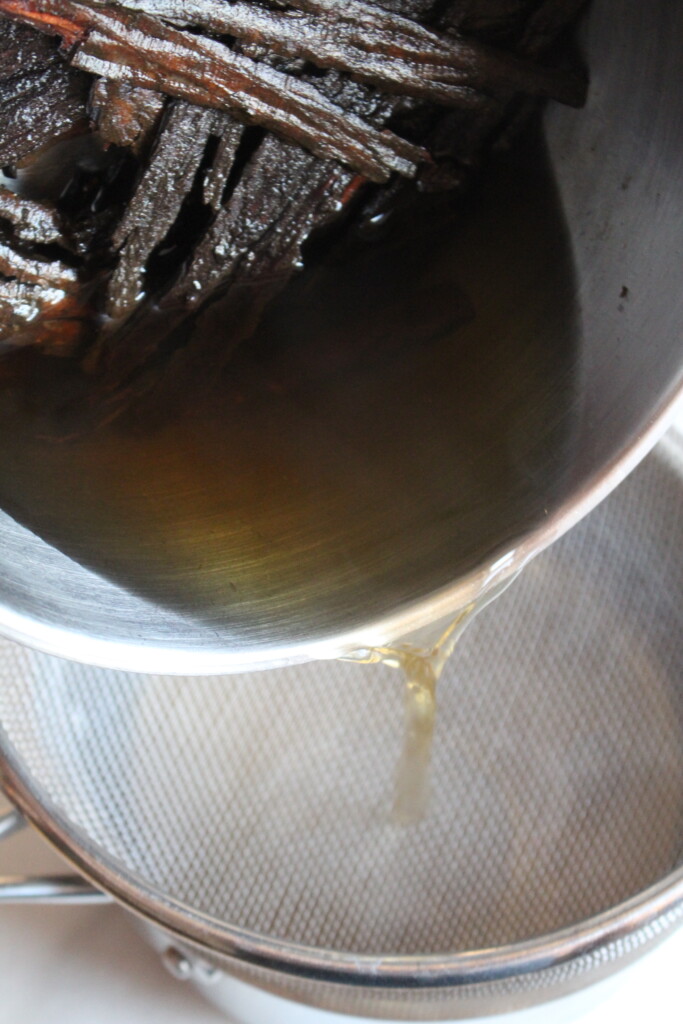 Making Hickory Syrup