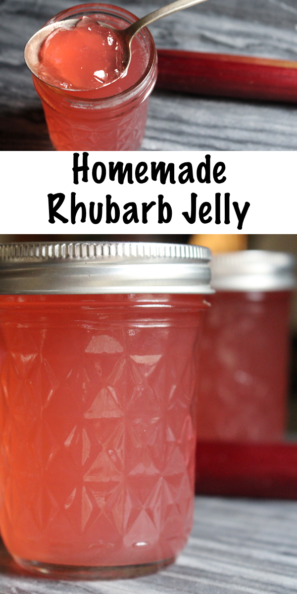 Homemade Rhubarb Jelly